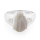 Anello in argento con Agata Botswana