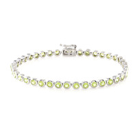 Bracciale in argento con Peridoto