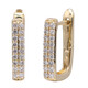 Orecchini in oro con Diamante I1 (H) (CIRARI)