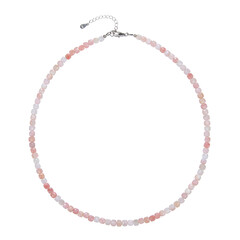Collana in argento con Opale Andino Rosa