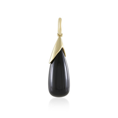 Ciondolo in oro con Onice Nero