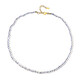Collana in argento con Pietra di Luna Arcobaleno (Adela Silber)