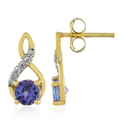 Orecchini in oro con Tanzanite (La Revelle)