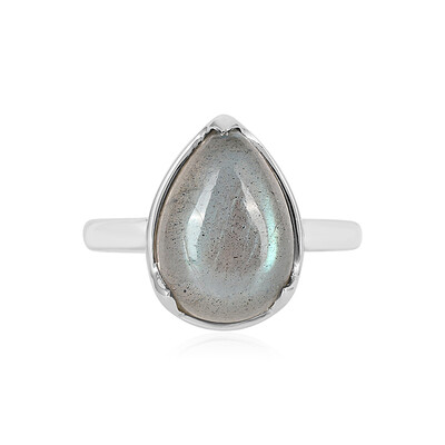 Anello in argento con Labradorite