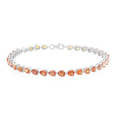 Bracciale in argento con Rubino Tramonto