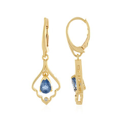 Orecchini in argento con Fluorite Cangiante