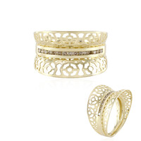 Anello in oro con Diamante Cioccolato I1 (Ornaments by de Melo)