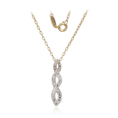 Collana in ottone con Diamante I3 (I) (Juwelo Style)