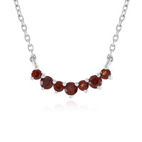 Collana in argento con Granato d’India