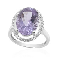 Anello in argento con Ametista Rose de France