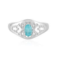 Anello in argento con Apatite Blu
