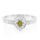 Anello placcato in platino con Tormalina Cuprian