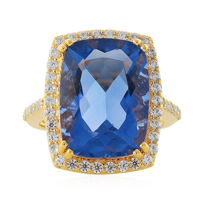 Anello in argento con Fluorite Cangiante
