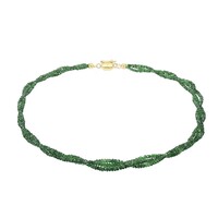 Collana in argento con Tsavorite
