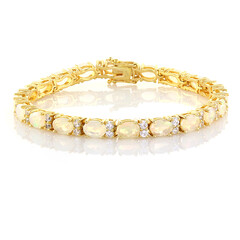 Bracciale in argento con Opale di Welo