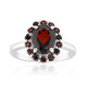 Anello in argento con Granato