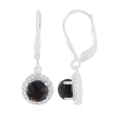 Orecchini in argento con Pietersite