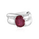 Anello in argento con Rubino del Madagascar (de Melo)