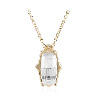 Collana in oro con Cerussite dalla Namibia (de Melo)