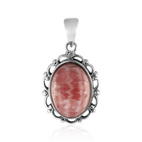 Ciondolo in argento con Rodocrosite (Art of Nature)
