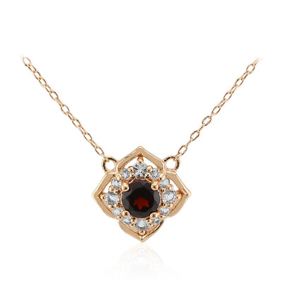 Collana in argento con Granato