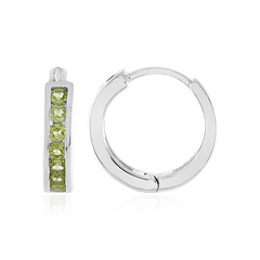 Orecchini in argento con Peridoto