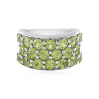 Anello in argento con Peridoto (de Melo)