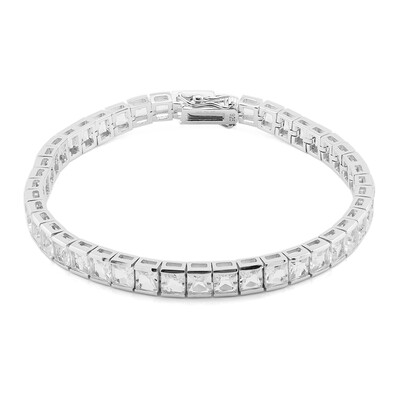 Bracciale in argento con Topazio Bianco