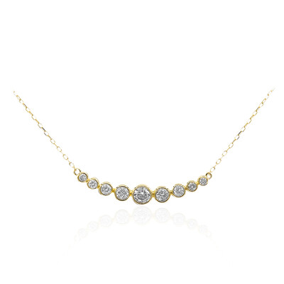 Collana in oro con Diamante I1 (H) (CIRARI)