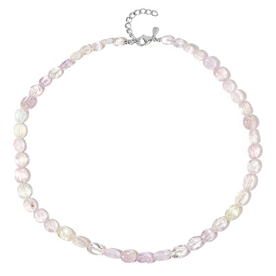 Collana in argento con Kunzite Brasiliana