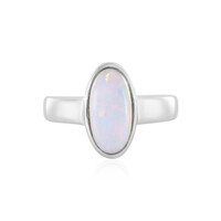 Anello in argento con Opale di Welo