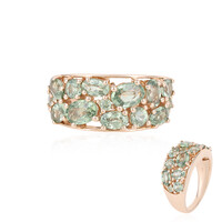 Anello in oro con Zaffiro Verde (KM by Juwelo)