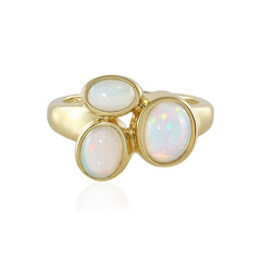 Anello in argento con Opale di Welo