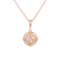 Collana in argento con Morganite
