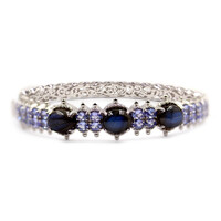 Bracciale in argento con Labradorite (Dallas Prince Designs)