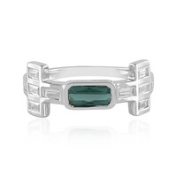 Anello in argento con Indicolite(Adela Silber)