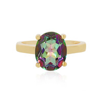 Anello in argento con Quarzo Mistico