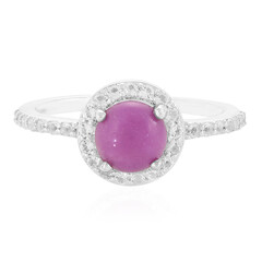Anello in argento con Fosfosiderite