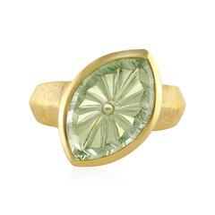 Anello in argento con Ametista Verde