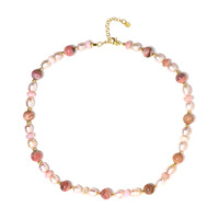 Collana in argento con Opale Rosa