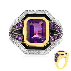 Anello in argento con Ametista