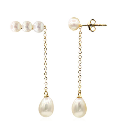 Orecchini in argento con Perla di Acqua Dolce
