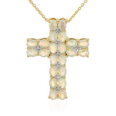 Collana in argento con Opale di Welo