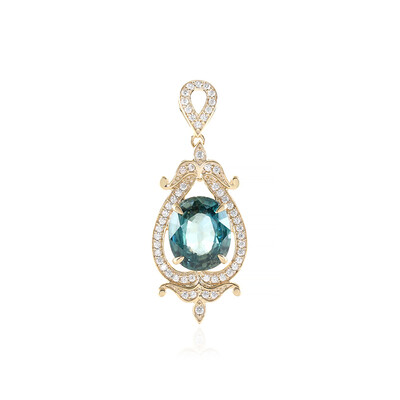 Ciondolo in oro con Zircone Ratanakiri