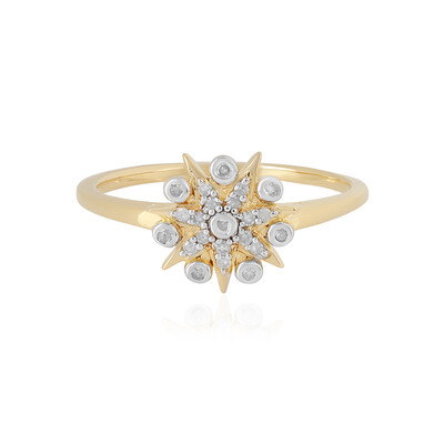 Anello in argento con Diamante I2 (I)