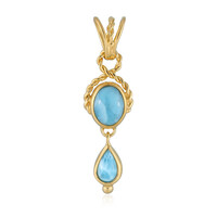 Ciondolo in argento con Larimar