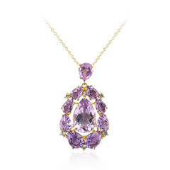 Collana in argento con Ametista Boliviana