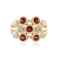 Anello in argento con Rubino Tanzania (Adela Silber)