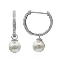 Orecchini in argento con Perla di Acqua Dolce