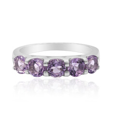 Anello in argento con Ametista